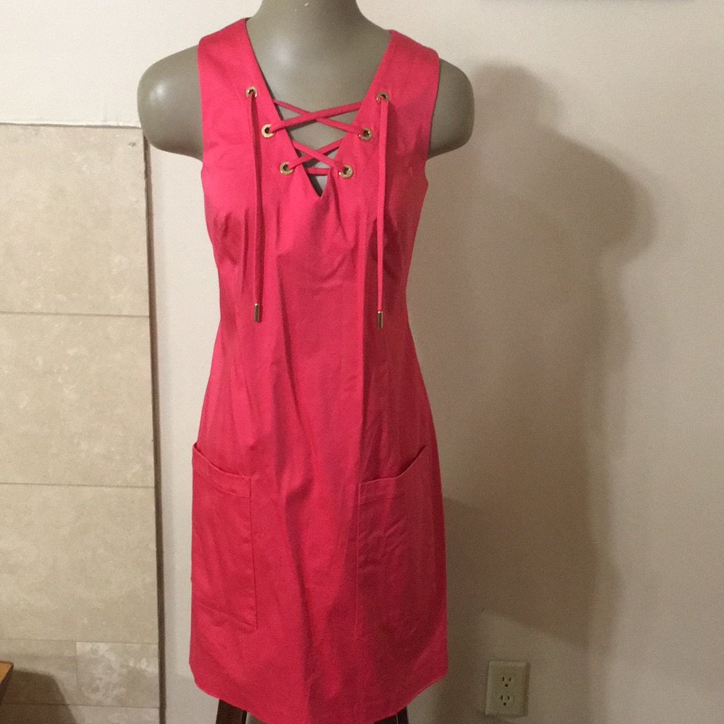Calvin Klein Pullover Shirt Dress 8